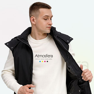 Жилетки заказать в Томске типография Атмосфера