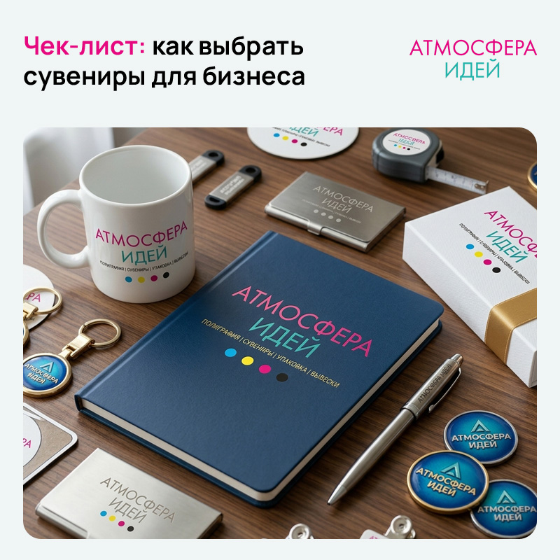 Чек-лист: как выбрать сувениры для бизнеса в Томске